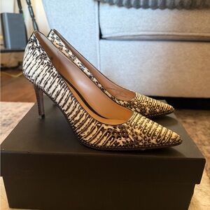 Coach Zebra Print Women's Heels